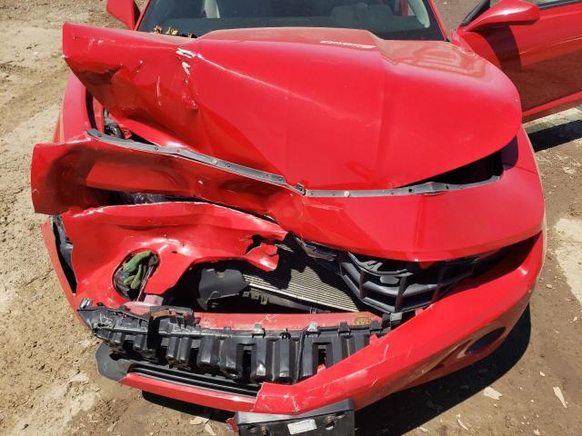 2G1FB1E34C9170748 - 2012 CHEVROLET CAMARO LT RED photo 11