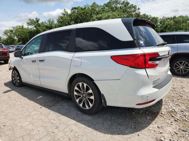 5FNRL6H70NB014153 - 2022 HONDA ODYSSEY EXL WHITE photo 2