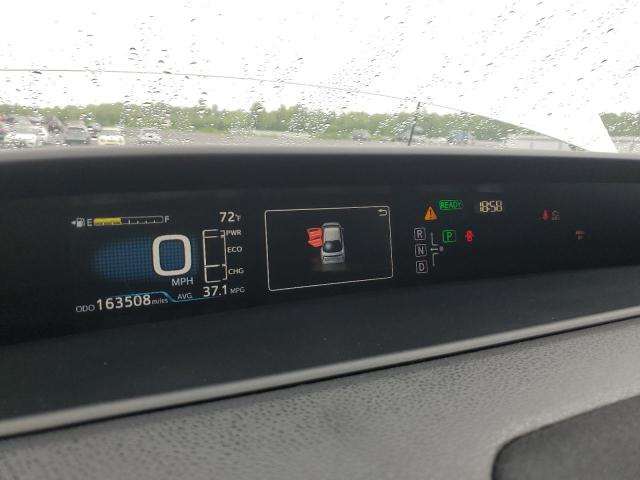 JTDKBRFU6G3504191 - 2016 TOYOTA PRIUS WHITE photo 9