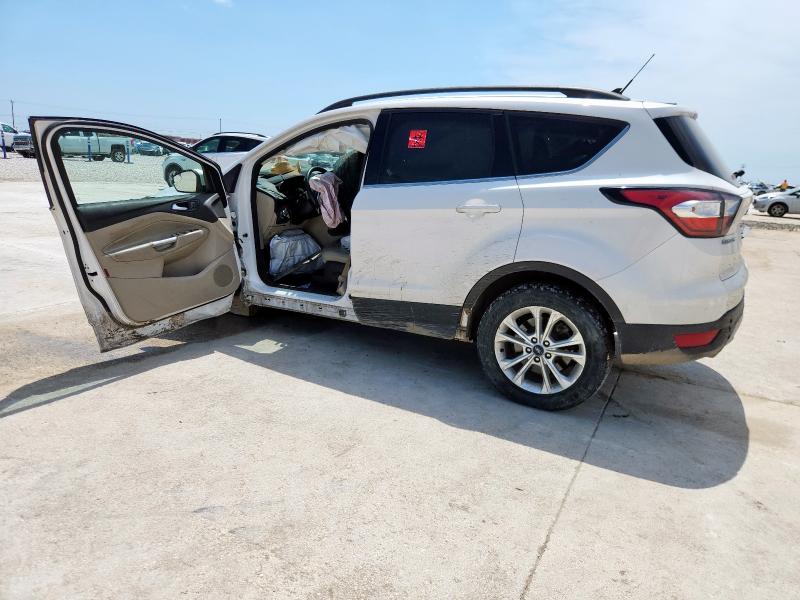 1FMCU9HD0JUC80246 - 2018 FORD ESCAPE SEL Weiß Foto 2