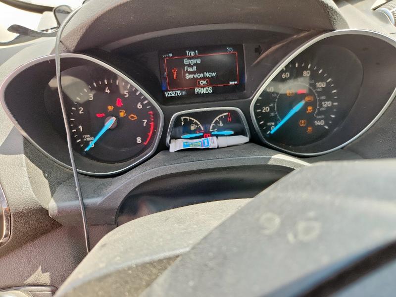 1FMCU9HD0JUC80246 - 2018 FORD ESCAPE SEL Weiß Foto 9