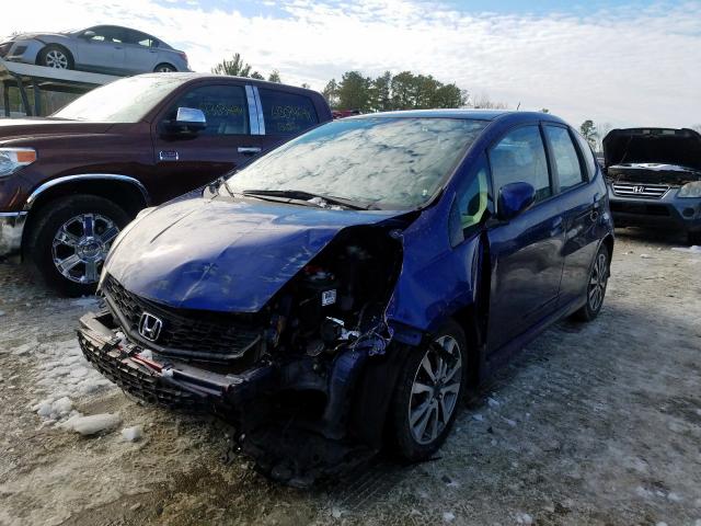 JHMGE8H50DC013655 - 2013 HONDA FIT SPORT  photo 2