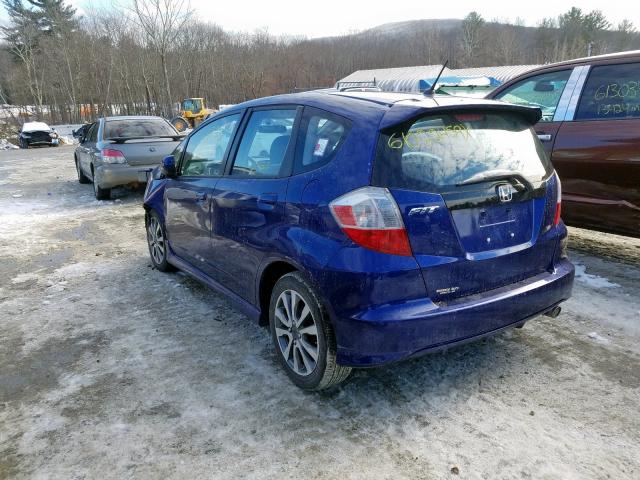 JHMGE8H50DC013655 - 2013 HONDA FIT SPORT  photo 3