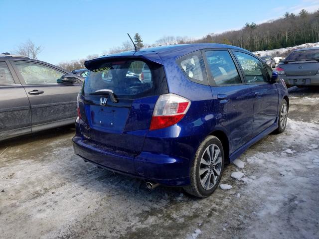 JHMGE8H50DC013655 - 2013 HONDA FIT SPORT  photo 4