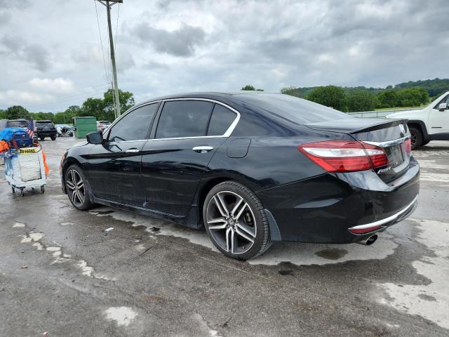 1HGCR2F53HA201366 - 2017 HONDA ACCORD SPORT BLACK photo 2