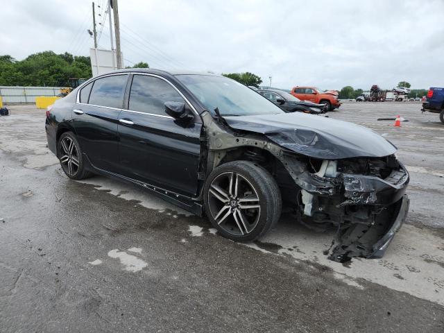 1HGCR2F53HA201366 - 2017 HONDA ACCORD SPORT BLACK photo 4