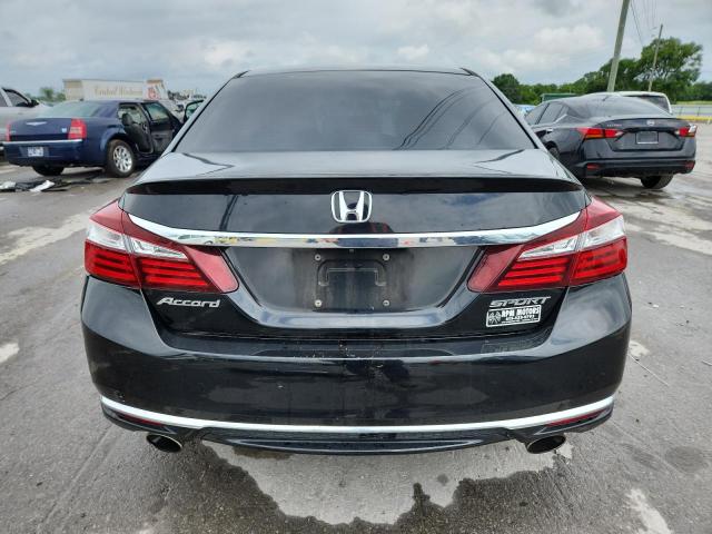1HGCR2F53HA201366 - 2017 HONDA ACCORD SPORT BLACK photo 6