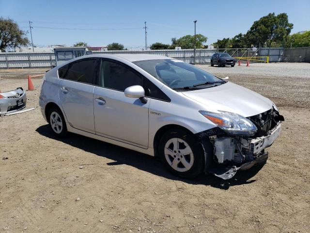 JTDKN3DU7A0210511 - 2010 TOYOTA PRIUS SILVER photo 4