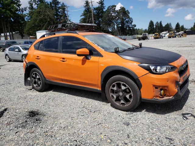 JF2GTABC0JH210427 - 2018 SUBARU CROSSTREK PREMIUM ORANGE photo 4