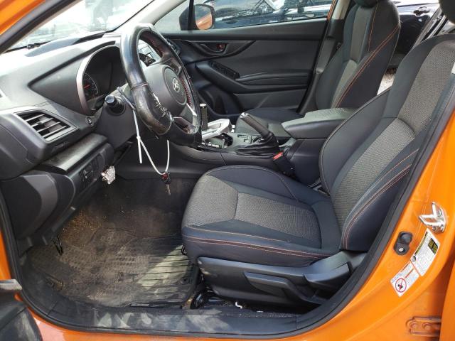 JF2GTABC0JH210427 - 2018 SUBARU CROSSTREK PREMIUM ORANGE photo 7