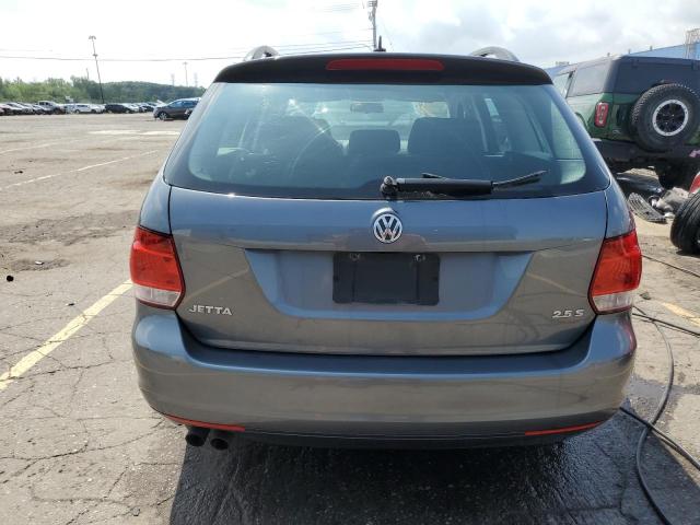 3VWPP7AJ6DM639008 - 2013 VOLKSWAGEN JETTA S GRAY photo 6