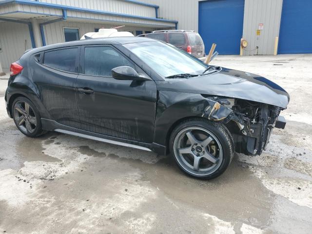 KMHTC6AE4EU206886 - 2014 HYUNDAI VELOSTER TURBO BLACK photo 4