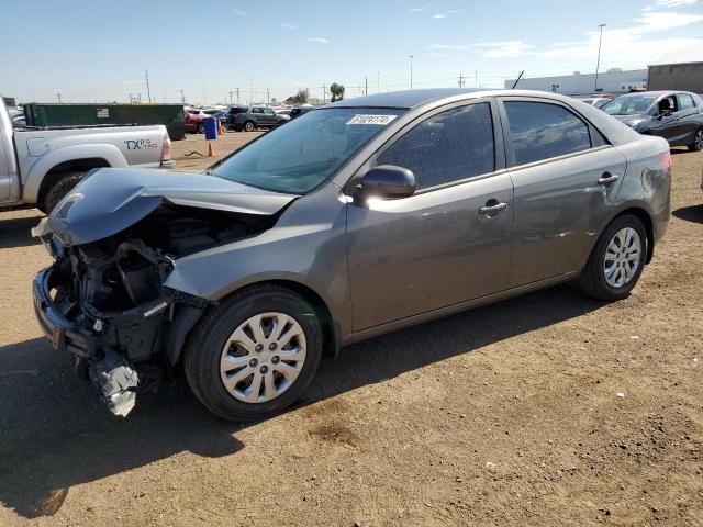 KNAFU4A25D5734841 - 2013 KIA FORTE EX GRAY photo 1