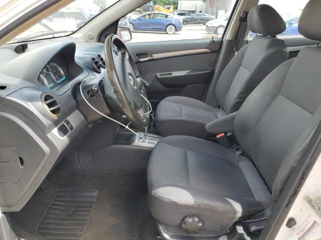 KL1TD56608B047658 - 2008 CHEVROLET AVEO BASE WHITE photo 7
