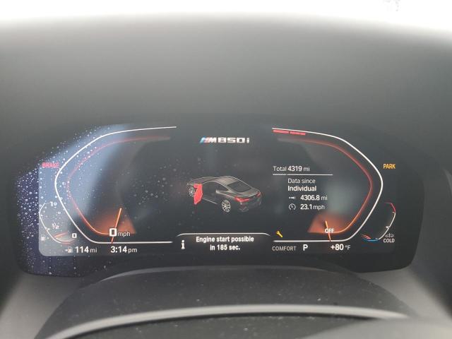 WBABC4C07RCR83061 - 2024 BMW M850XI Siyah fotoğraf 9
