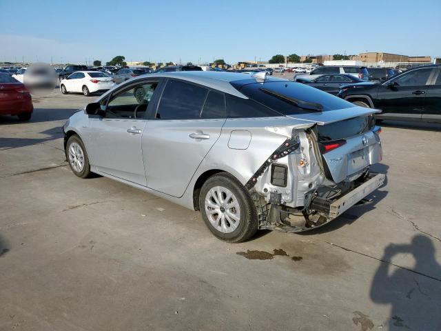 JTDKAMFU0N3168010 - 2022 TOYOTA PRIUS NIGHT SHADE SILVER photo 2