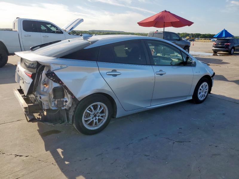 JTDKAMFU0N3168010 - 2022 TOYOTA PRIUS NIGHT SHADE SILVER photo 3