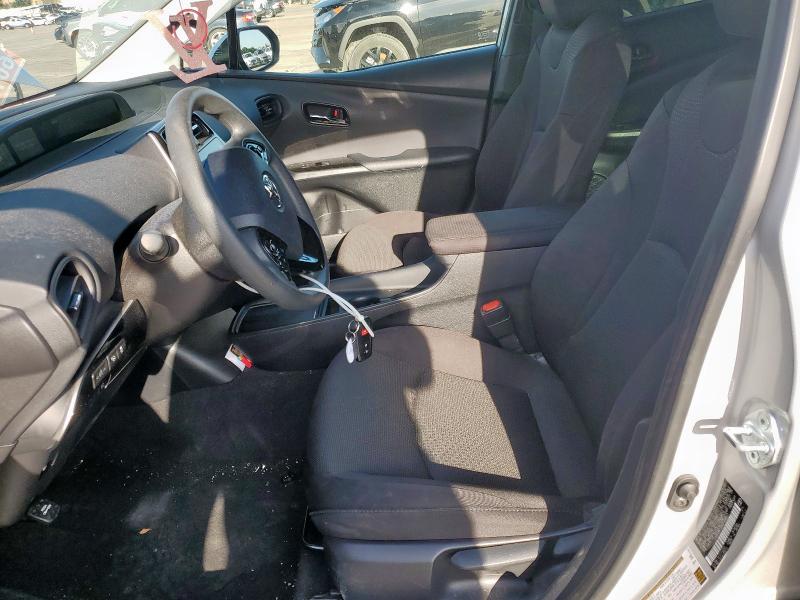 JTDKAMFU0N3168010 - 2022 TOYOTA PRIUS NIGHT SHADE SILVER photo 7