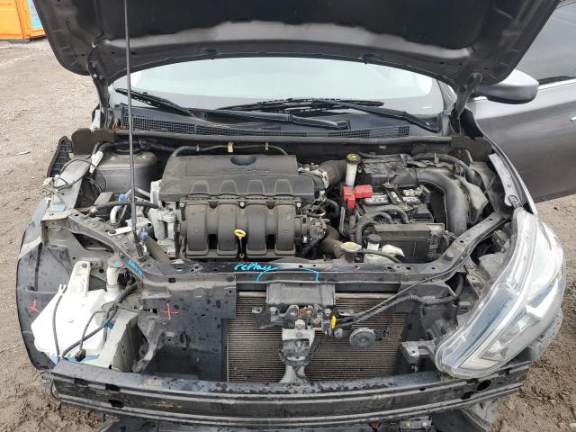 3N1AB7AP2KY307202 - 2019 NISSAN SENTRA S Сұр фото 11