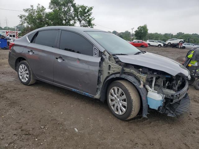 3N1AB7AP2KY307202 - 2019 NISSAN SENTRA S Сұр фото 4