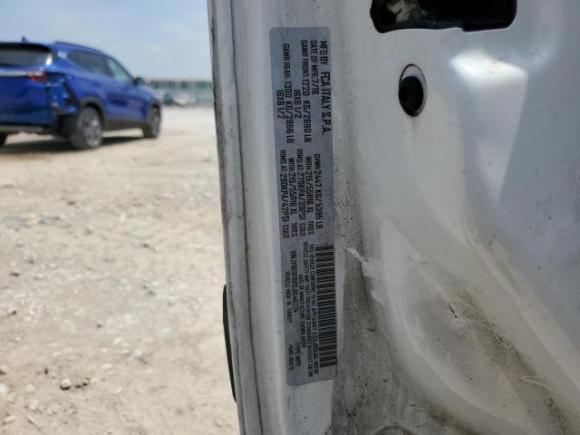 ZFBERFBB9J6L46224 - 2018 RAM PROMASTER SLT WHITE photo 14