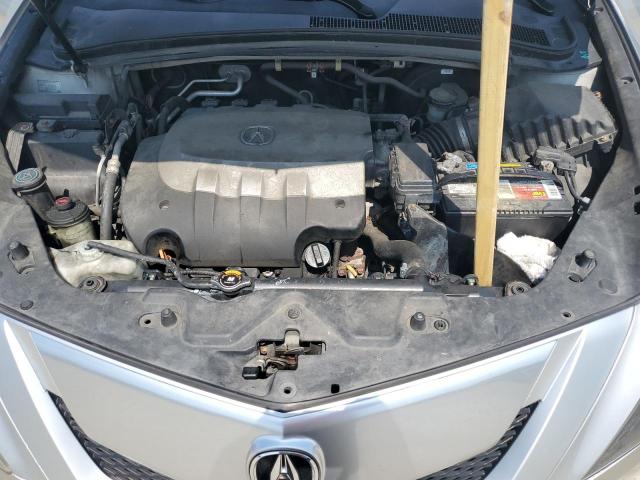 2HNYB1H45AH500897 - 2010 ACURA ZDX TECHNOLOGY SILVER photo 12