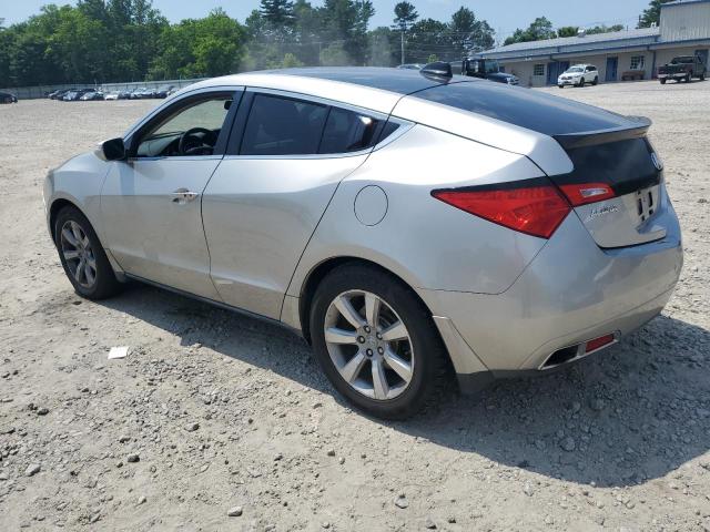 2HNYB1H45AH500897 - 2010 ACURA ZDX TECHNOLOGY SILVER photo 2