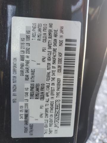 JM1CR293590356078 - 2009 MAZDA 5 შავი ფოტო 13