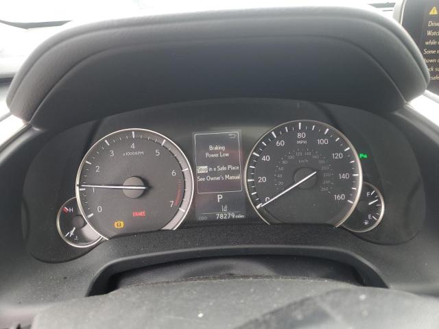 2T2BZMCA9GC038610 - 2016 LEXUS RX 350 BASE ვერცხლისფერი ფოტო 9