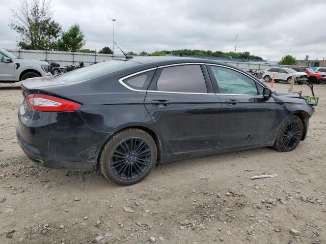 3FA6P0T92GR328455 - 2016 FORD FUSION SE BLACK photo 3