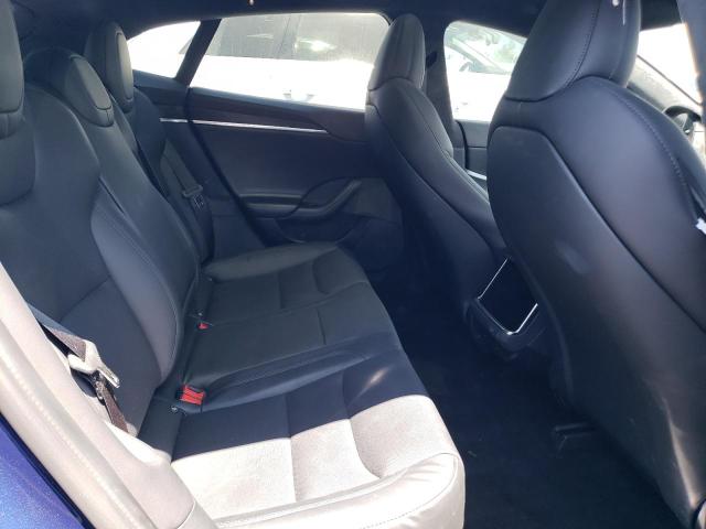 5YJSA1E50MF447287 - 2021 TESLA MODEL S Կապույտ լուսանկար 10