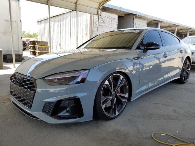 WAUC4CF57MA004436 - 2021 AUDI S5 PREMIUM PLUS GRAY photo 1