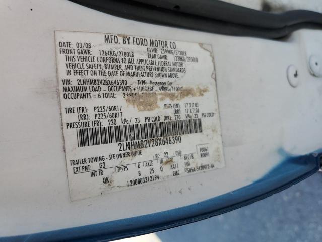 2LNHM82V28X646390 - 2008 LINCOLN TOWN CAR SIGNATURE LIMITED BLUE photo 13