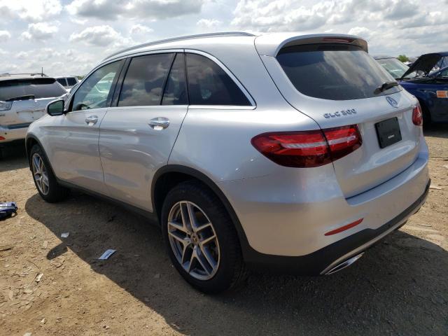 WDC0G4KB0KF659126 - 2019 MERCEDES-BENZ GLC 300 4MATIC SILVER photo 2