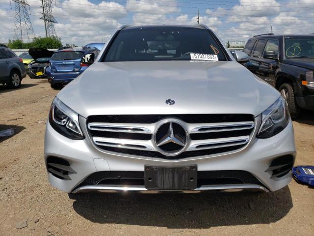 WDC0G4KB0KF659126 - 2019 MERCEDES-BENZ GLC 300 4MATIC SILVER photo 5