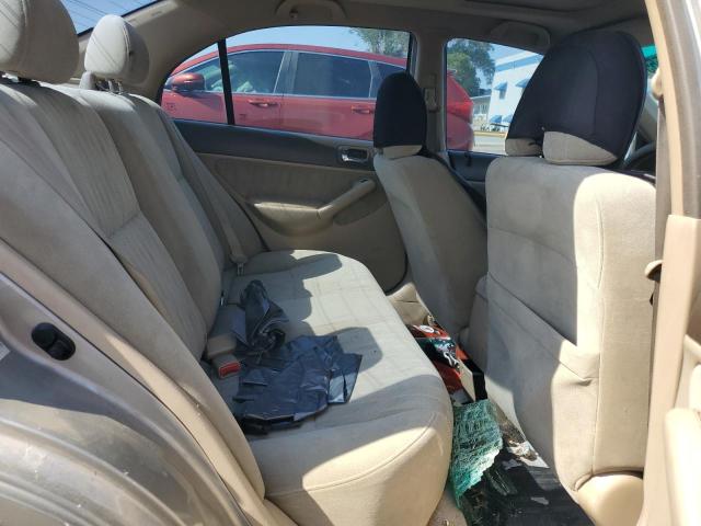 2HGES26795H555467 - 2005 HONDA CIVIC EX GOLD photo 10