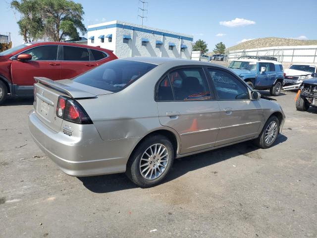 2HGES26795H555467 - 2005 HONDA CIVIC EX GOLD photo 3