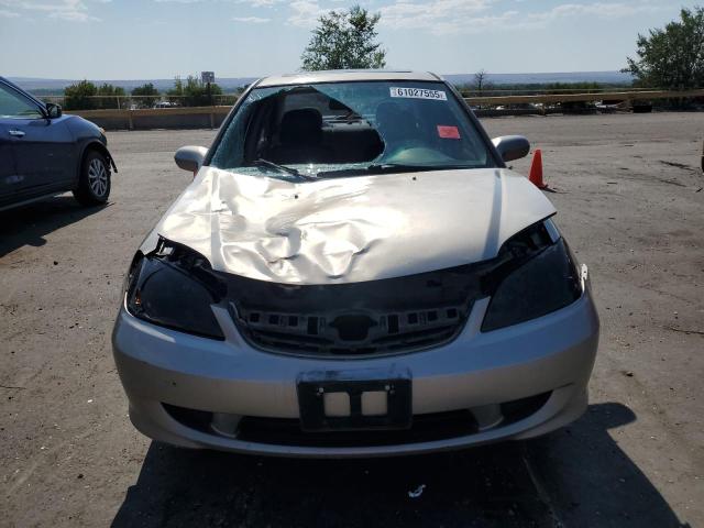 2HGES26795H555467 - 2005 HONDA CIVIC EX GOLD photo 5