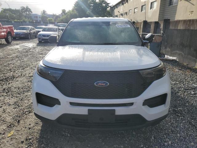 1FM5K8AW9LGC13604 - 2020 FORD EXPLORER POLICE INTERCEPTOR 白色 照片 5