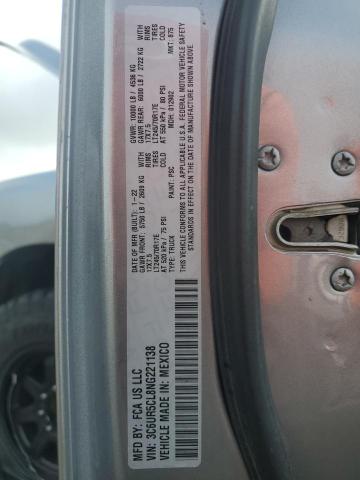 3C6UR5CL8NG221138 - 2022 RAM 2500 TRADESMAN 灰色 照片 14