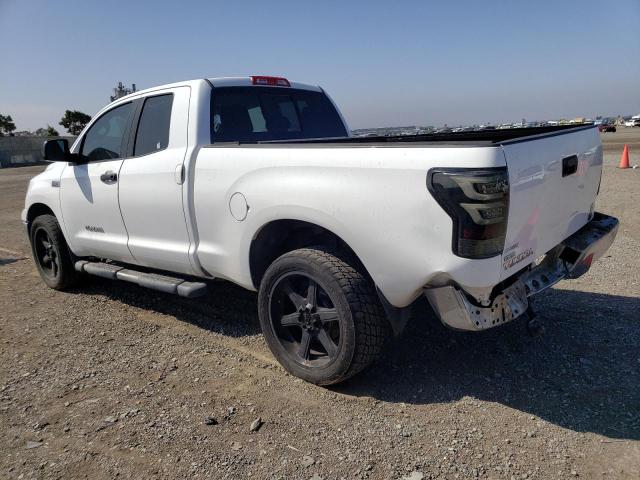 5TFRV54148X056857 - 2008 TOYOTA TUNDRA DOUBLE CAB WHITE photo 2