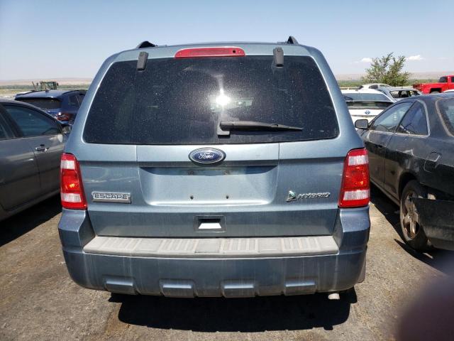 1FMCU4K32AKC45271 - 2010 FORD ESCAPE HYBRID SILVER photo 6