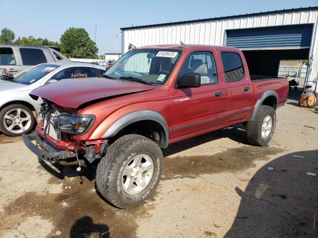 5TEGN92N61Z751988 - 2001 TOYOTA TACOMA DOUBLE CAB PRERUNNER BROWN photo 1