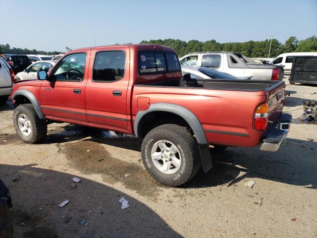 5TEGN92N61Z751988 - 2001 TOYOTA TACOMA DOUBLE CAB PRERUNNER BROWN photo 2