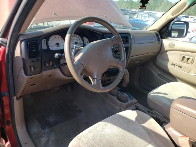 5TEGN92N61Z751988 - 2001 TOYOTA TACOMA DOUBLE CAB PRERUNNER BROWN photo 8