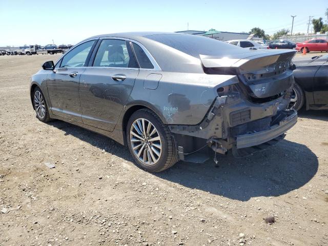 3LN6L5A90JR605225 - 2018 LINCOLN MKZ PREMIERE GRAY photo 2