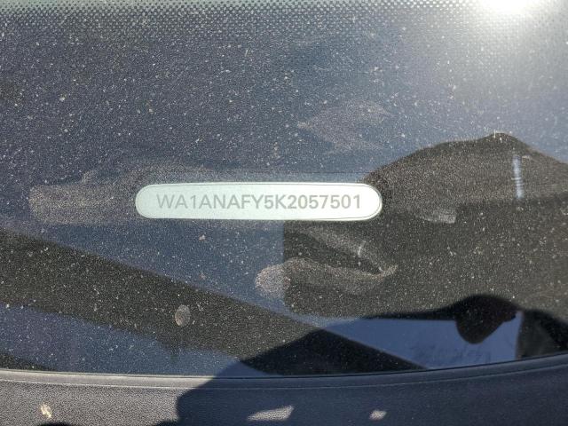 WA1ANAFY5K2057501 - 2019 AUDI Q5 PREMIUM WHITE photo 14