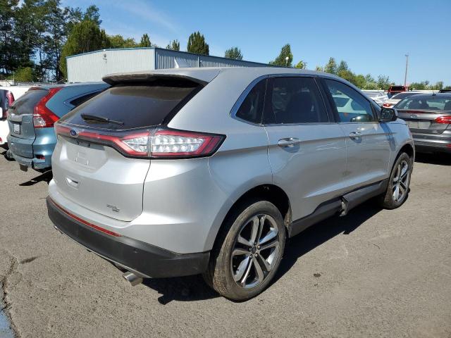 2FMPK4J8XJBB40671 - 2018 FORD EDGE SEL SILVER photo 3