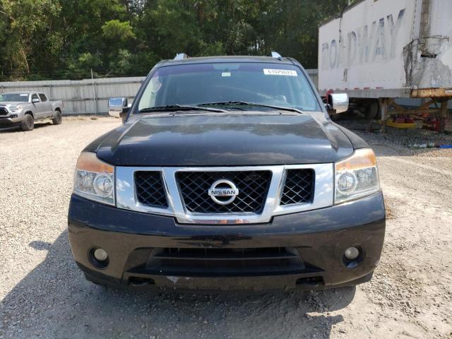 5N1BA0ND9AN606849 - 2010 NISSAN ARMADA SE BLACK photo 5