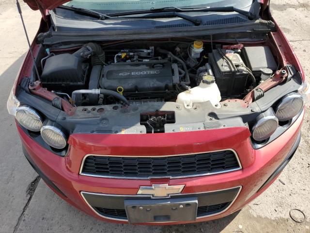 1G1JA6SH3C4125023 - 2012 CHEVROLET SONIC LS BURGUNDY photo 11